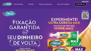 Experimente Ultra Corega Sem Riscos Com A Campanha Fixao Garantida Ou Seu Dinheiro De Volta